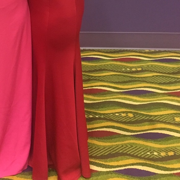 Red formal dress - Picture 3 of 4